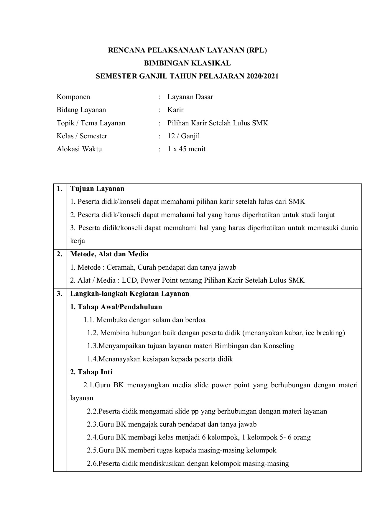 Detail Contoh Tugas Bk Untuk Siswa Nomer 48