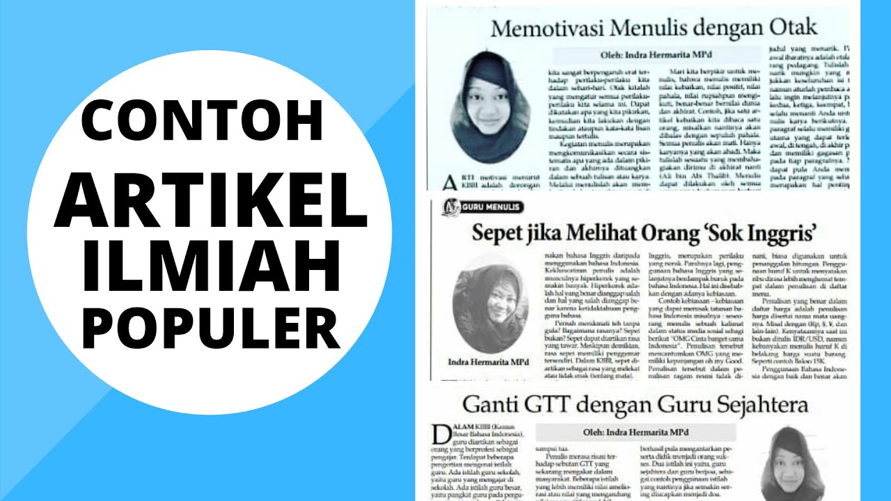 Detail Contoh Tulisan Artikel Nomer 36