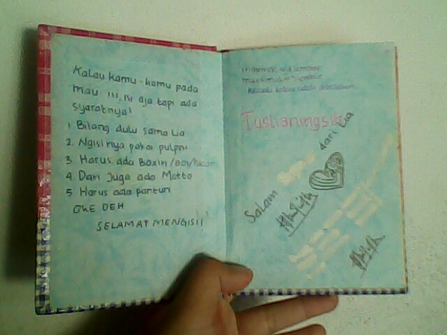 Detail Contoh Tulisan Buku Diary Nomer 13