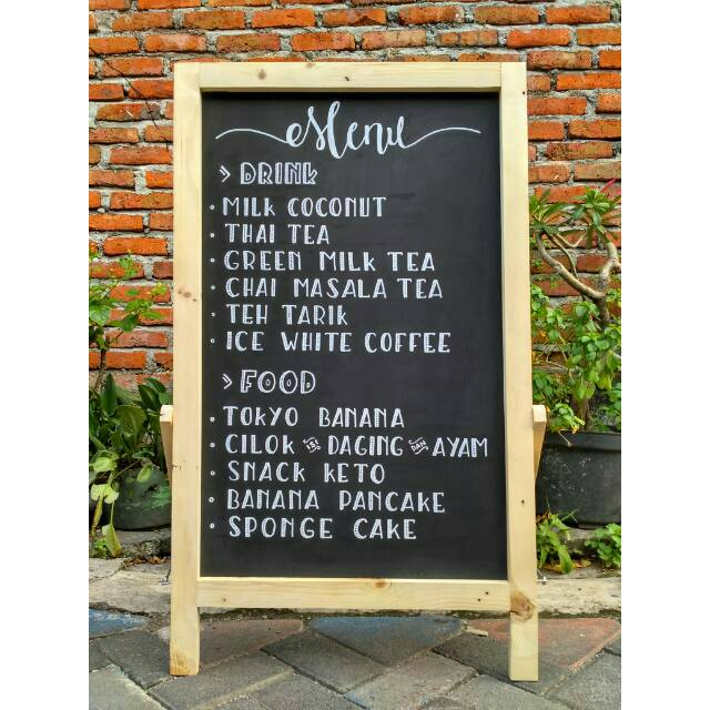 Detail Contoh Tulisan Papan Cafe Nomer 2