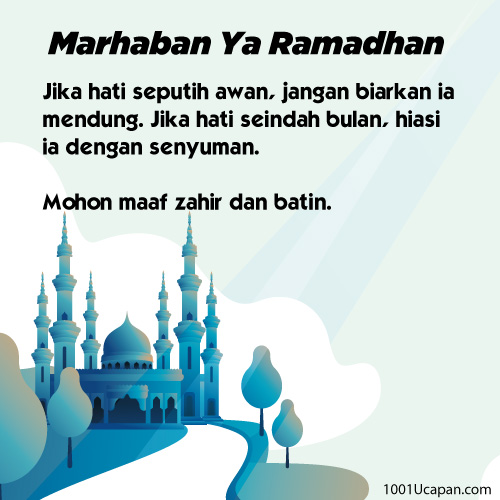 Detail Contoh Ucapan Ramadhan Nomer 21