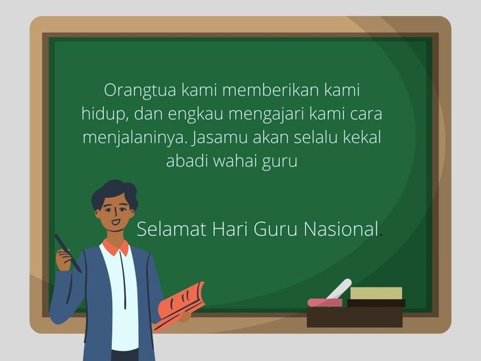 Contoh Ucapan Selamat Hari Guru - KibrisPDR