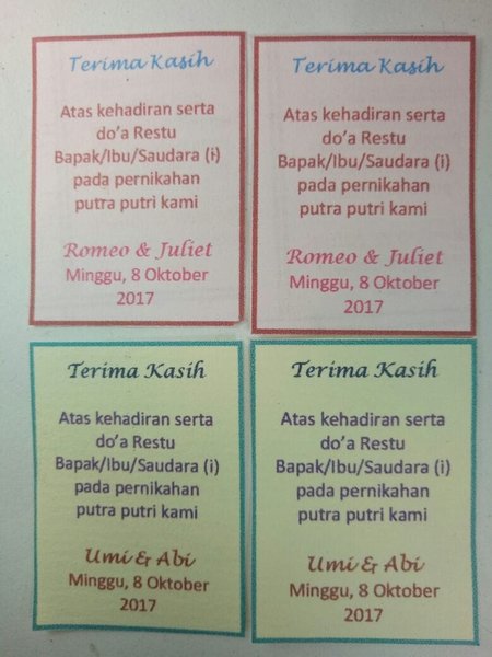 Detail Contoh Ucapan Terima Kasih Setelah Pernikahan Nomer 30