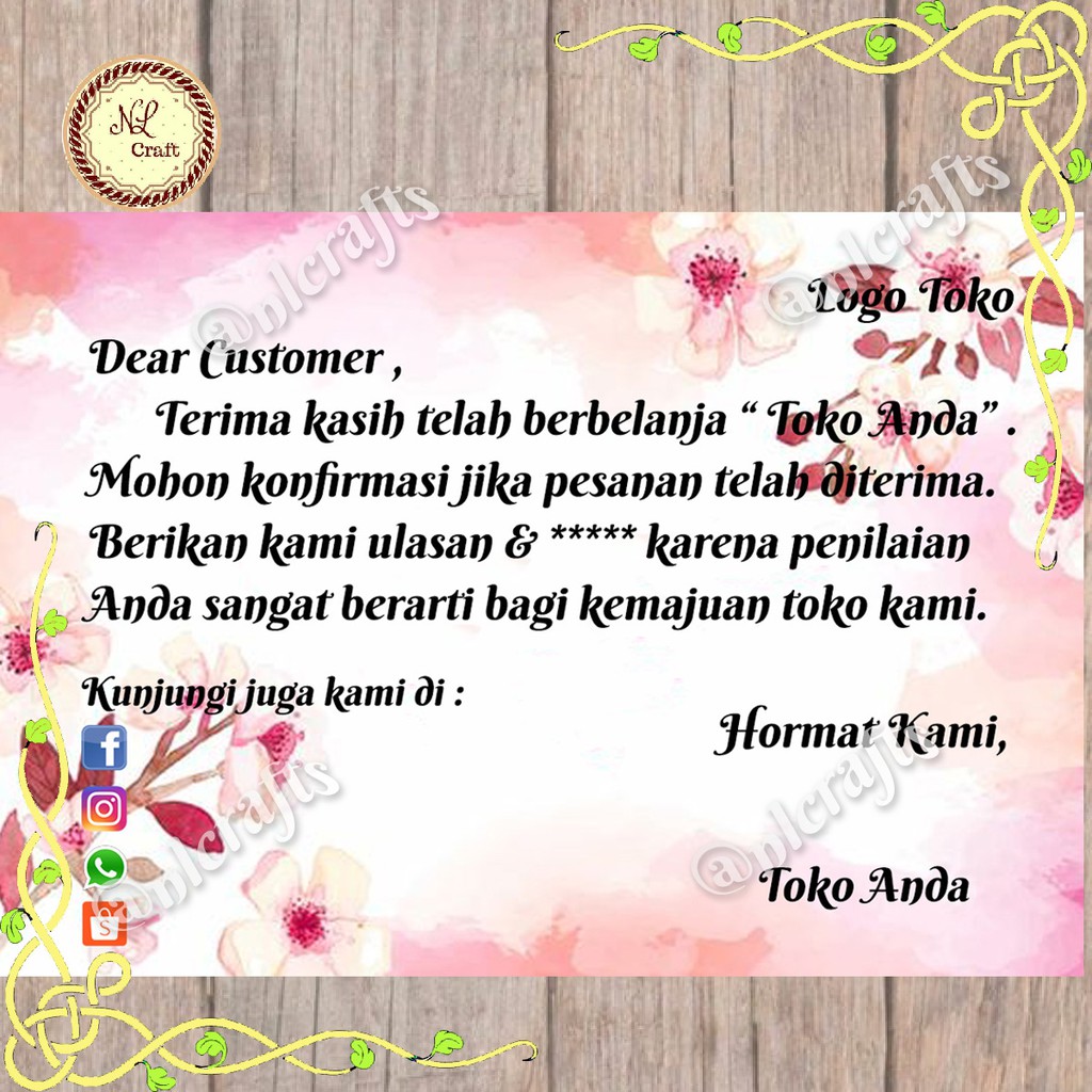 Detail Contoh Ucapan Terima Kasih Untuk Customer Nomer 24