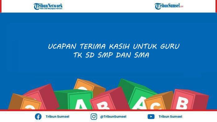 Detail Contoh Ucapan Terima Kasih Untuk Guru Nomer 21