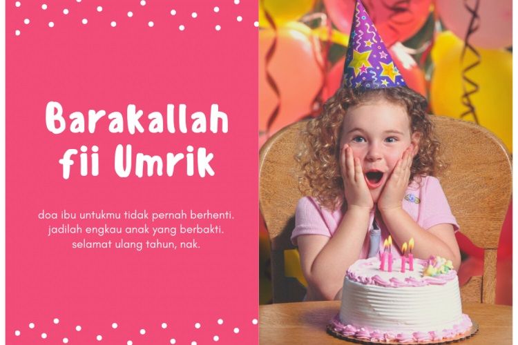 Detail Contoh Ucapan Ultah Untuk Anak Nomer 20