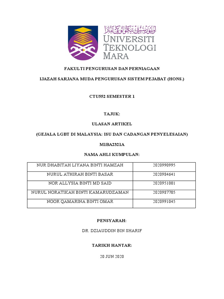 Detail Contoh Ulasan Artikel Nomer 34