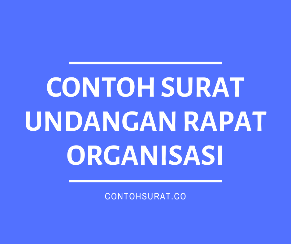 Detail Contoh Undangan Rapat Lewat Wa Nomer 39