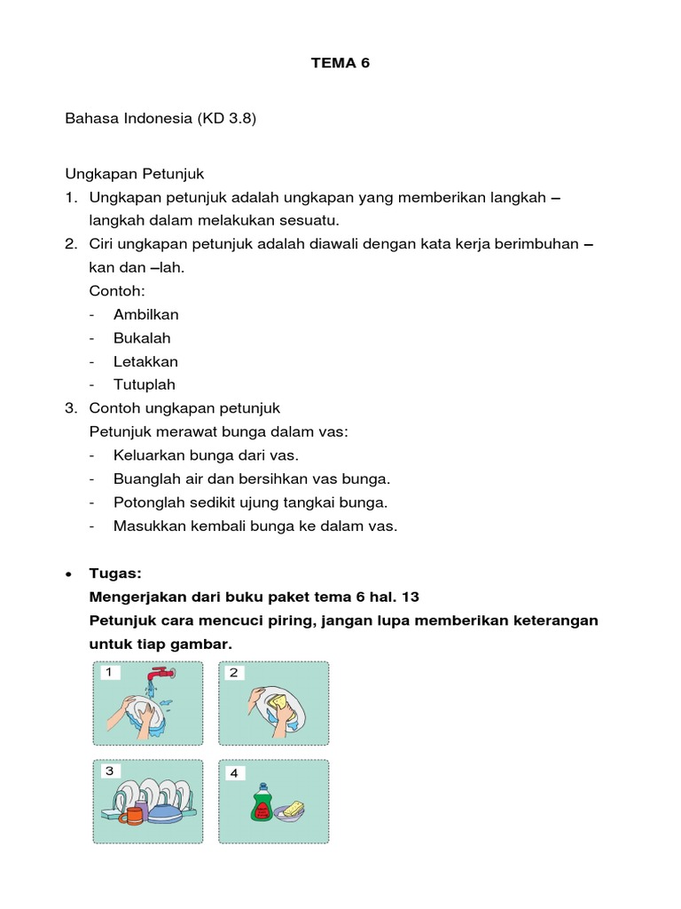 Detail Contoh Ungkapan Petunjuk Nomer 7