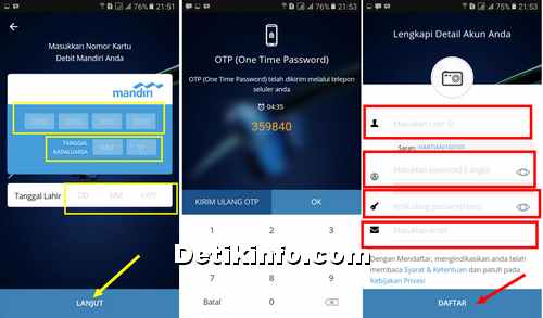 Detail Contoh User Id Mandiri Online Nomer 37