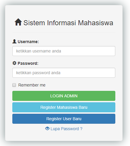 Detail Contoh Username Dan Password Nomer 6