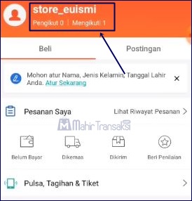 Detail Contoh Username Di Shopee Nomer 37