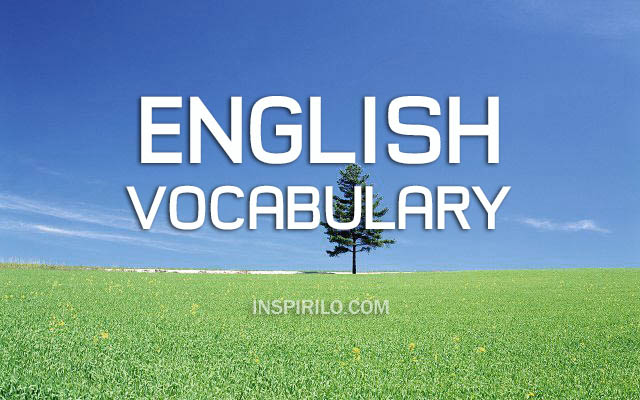 Detail Contoh Vocab Bahasa Inggris Nomer 15