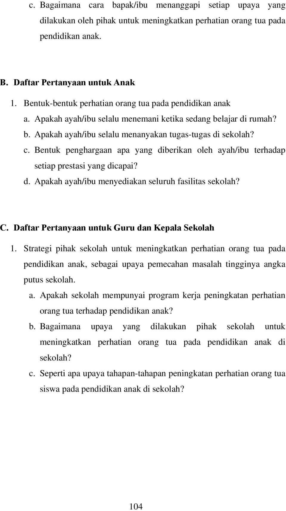 Detail Contoh Wawancara Dengan Orang Tua Tentang Pendidikan Nomer 32