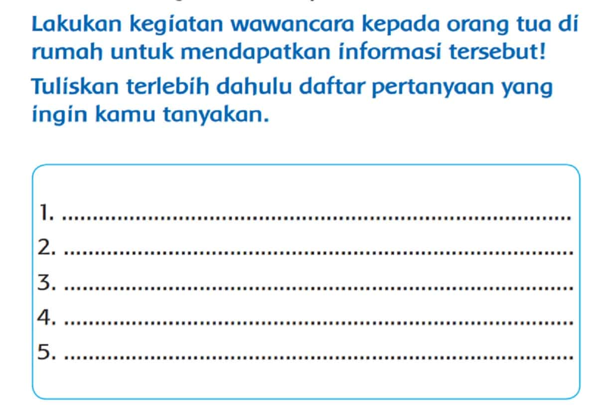 Detail Contoh Wawancara Perkembangan Anak Nomer 36