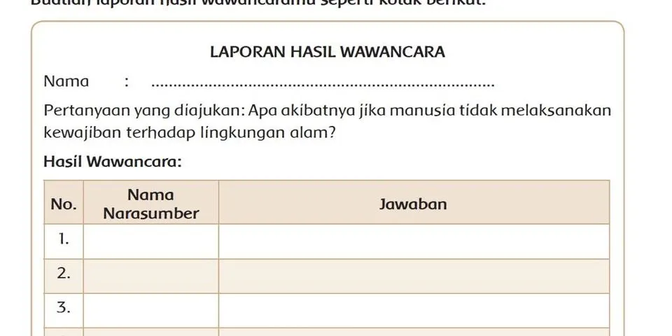 Detail Contoh Wawancara Tentang Hewan Nomer 23