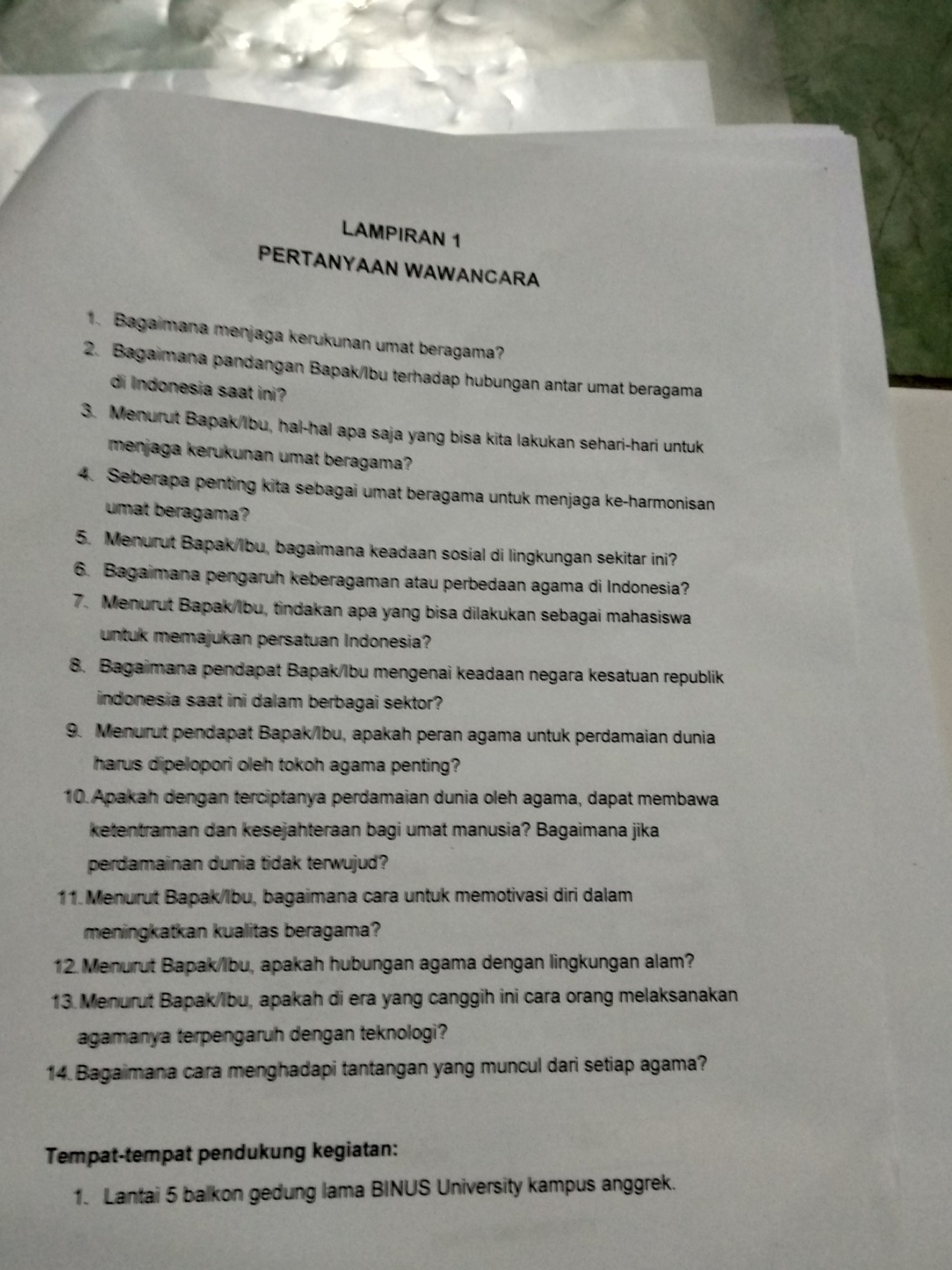 Detail Contoh Wawancara Tokoh Masyarakat Nomer 28