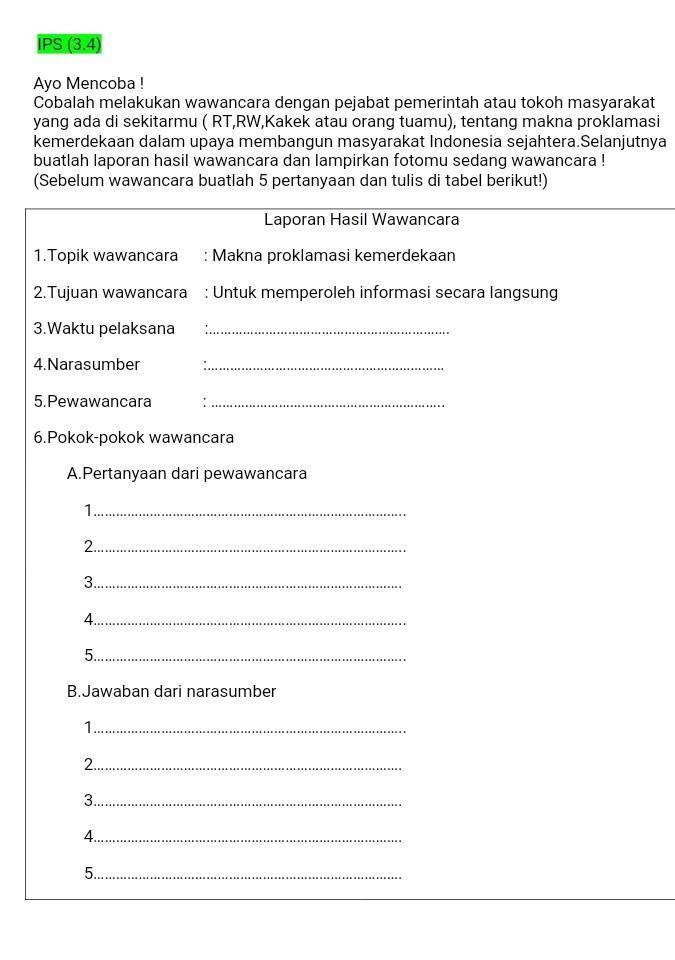 Detail Contoh Wawancara Tokoh Masyarakat Nomer 6