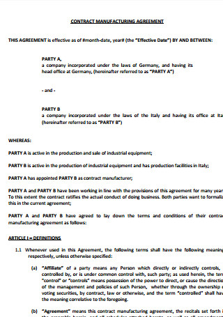 Detail Contra Deal Agreement Template Nomer 13