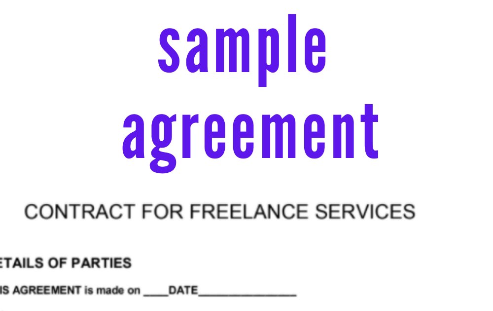 Detail Contract Agreement Template Between Two Parties Nomer 26