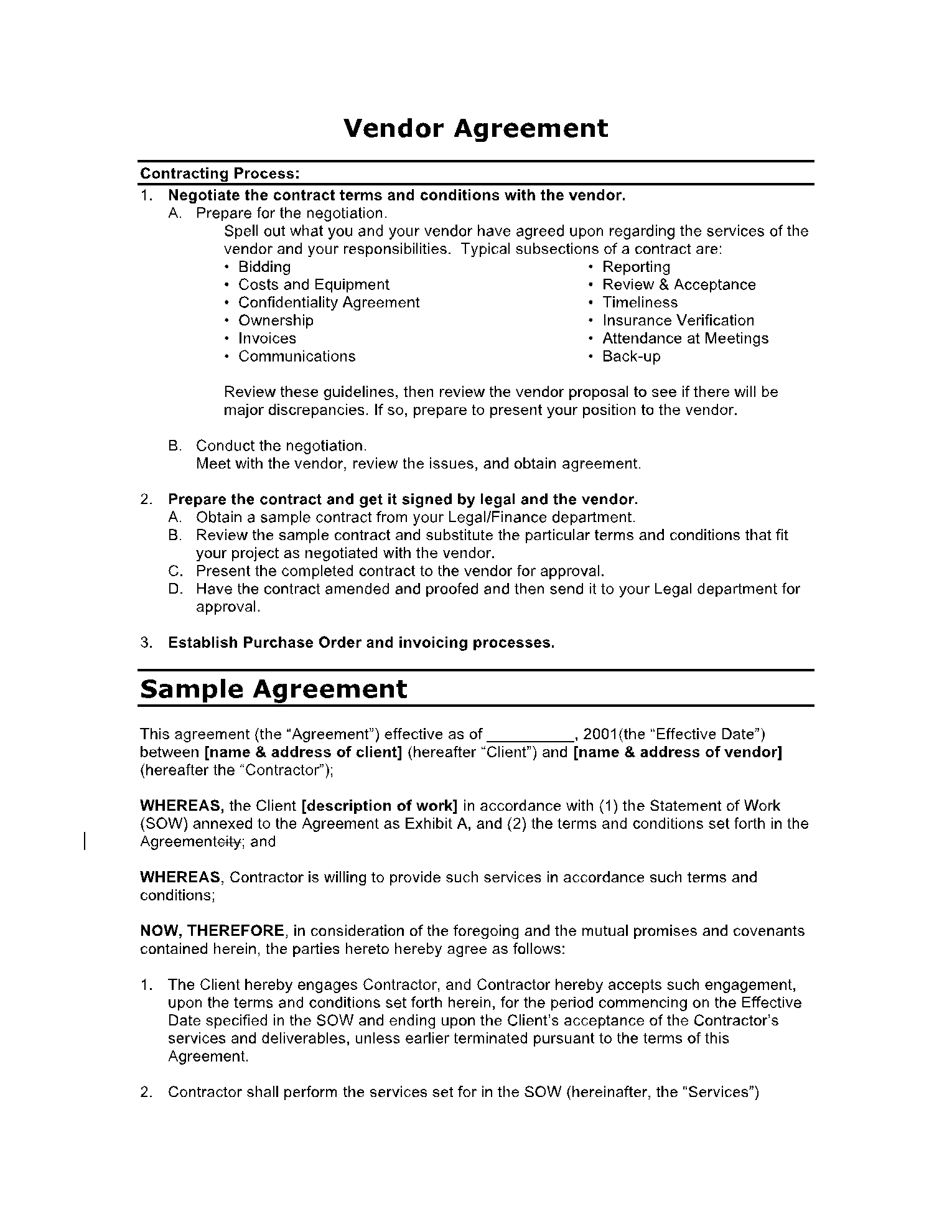 Detail Contract Agreement Template Between Two Parties Nomer 41