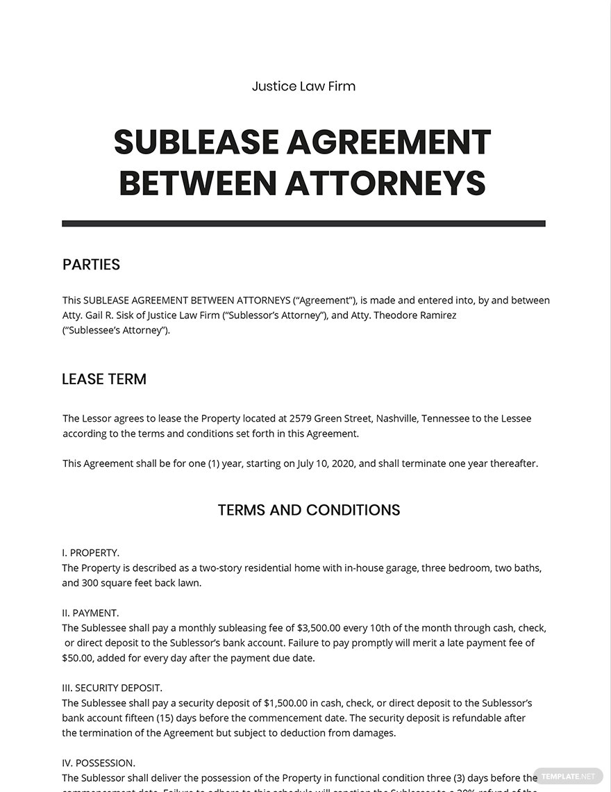 Detail Contract Between Two Parties Template Nomer 10