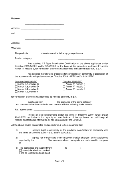 Detail Contract Between Two Parties Template Nomer 17