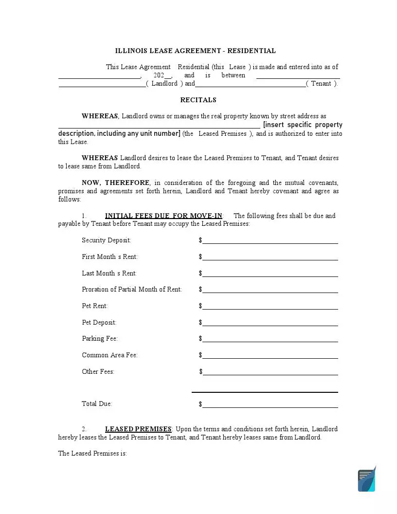 Detail Contract For Deed Template Illinois Nomer 44