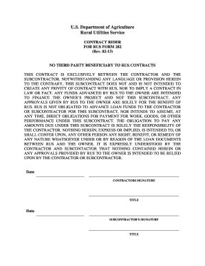 Detail Contract Rider Template Nomer 29