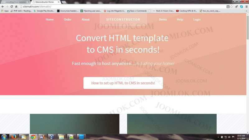 Detail Convert Html To Joomla Template Nomer 30