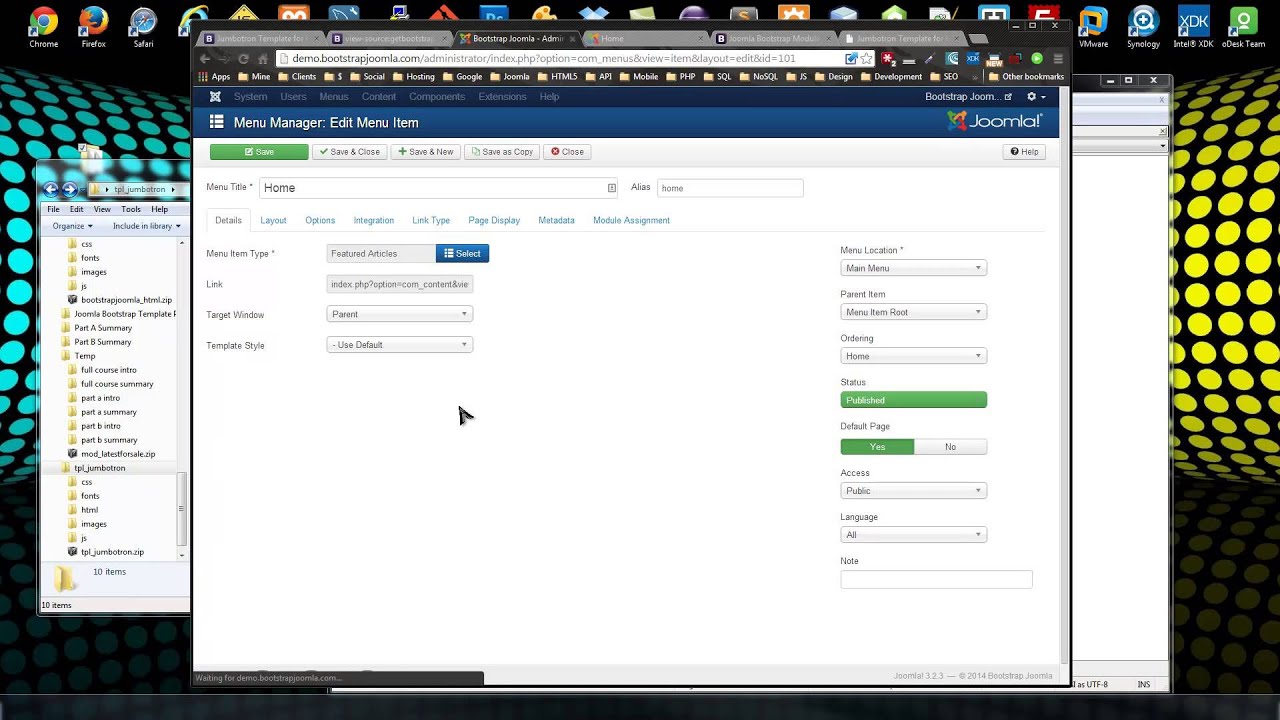 Detail Convert Html To Joomla Template Nomer 33