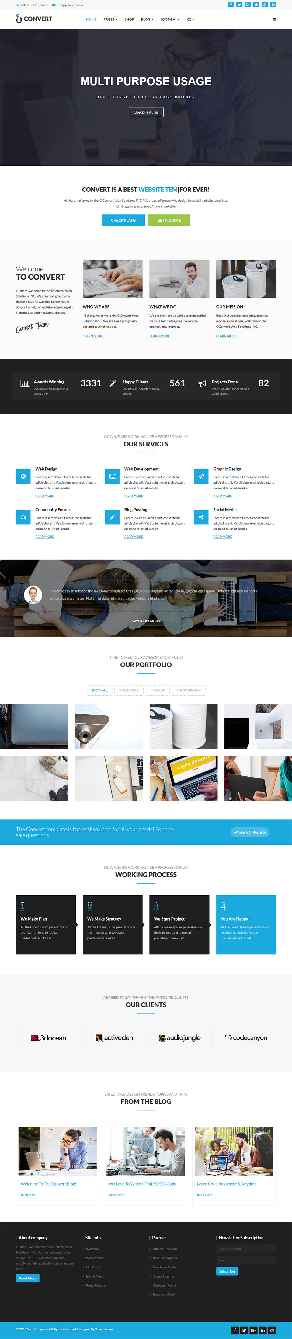 Detail Convert Html To Joomla Template Nomer 44