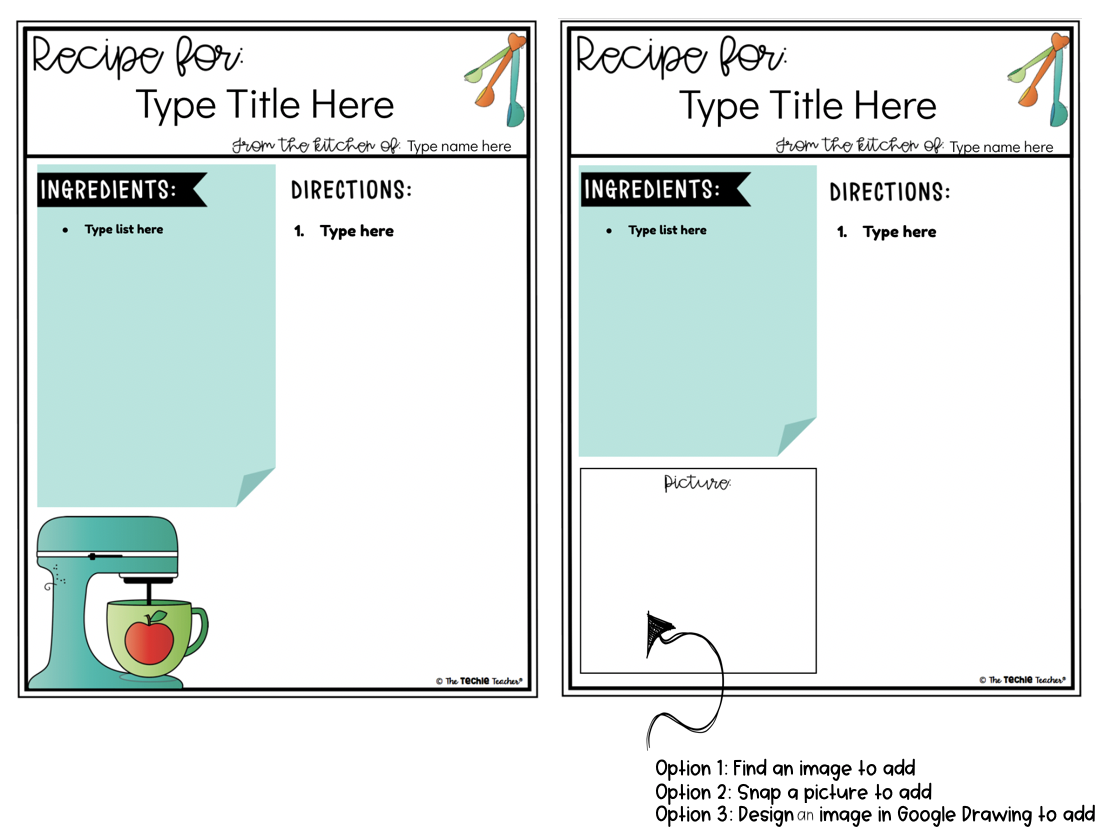 Detail Cookbook Template Google Docs Nomer 14