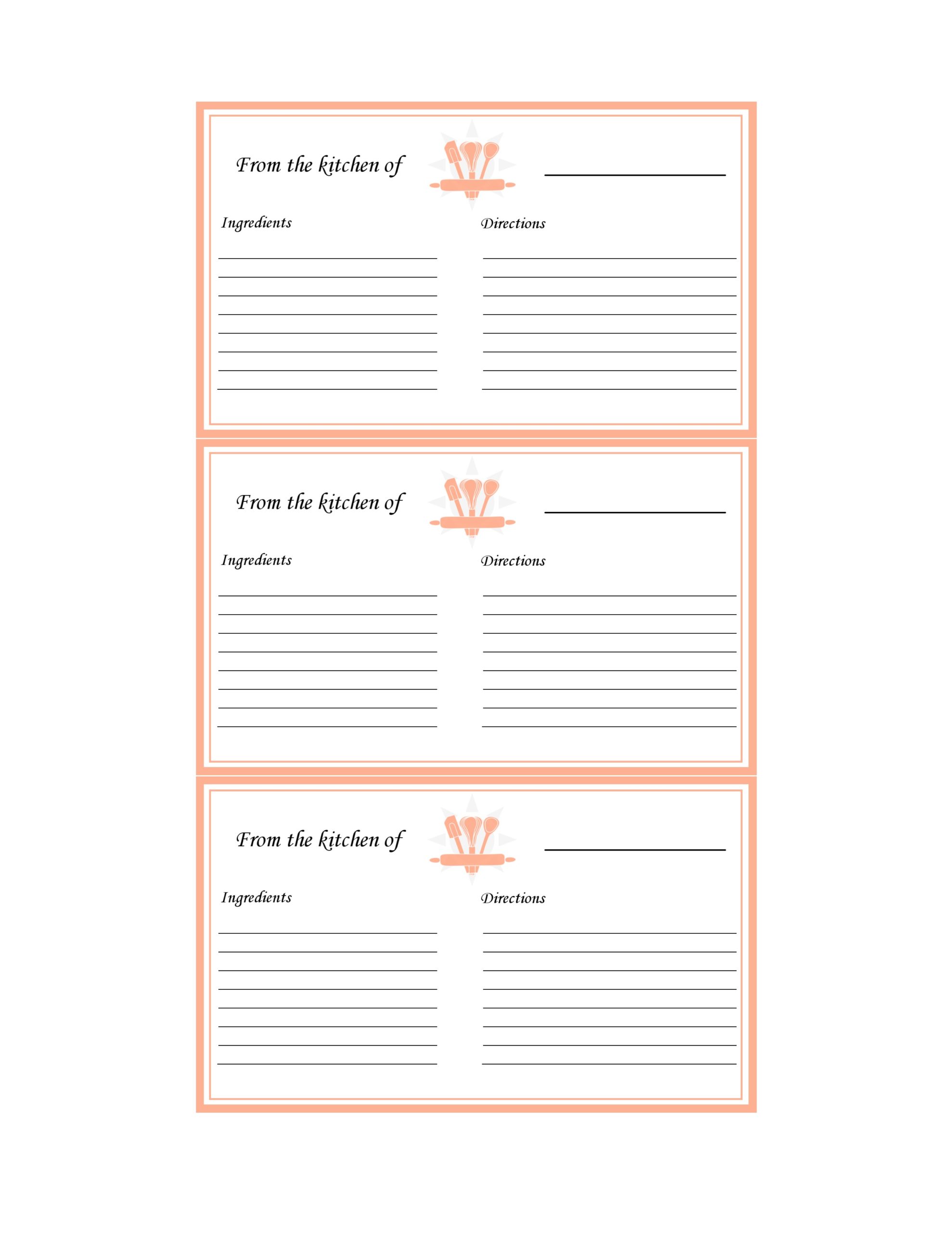 Detail Cookbook Template Google Docs Nomer 20