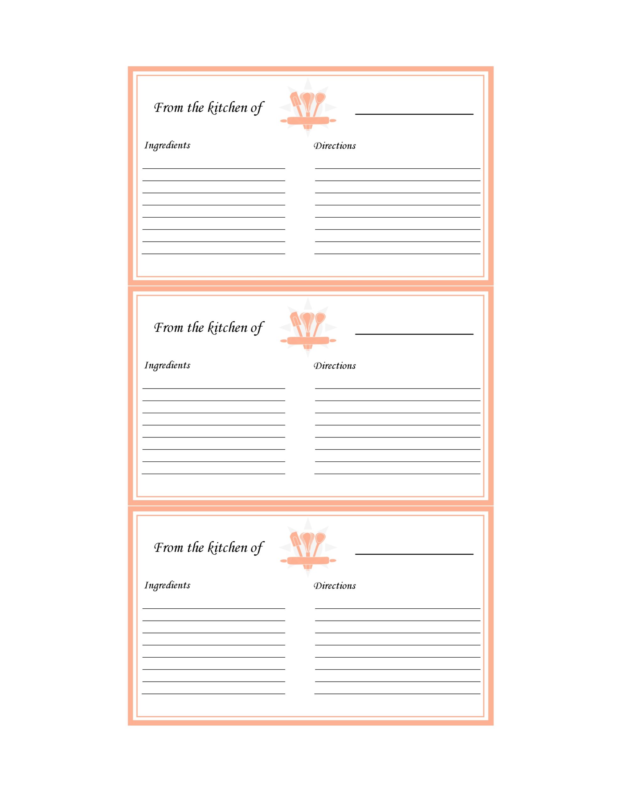 Detail Cookbook Template Google Docs Nomer 20