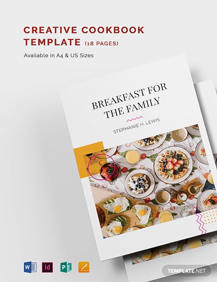 Detail Cookbook Template Google Docs Nomer 36