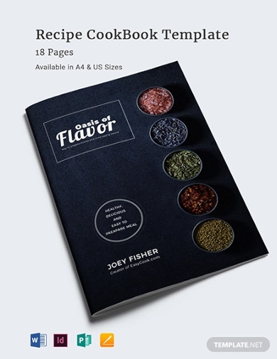 Detail Cookbook Template Google Docs Nomer 51