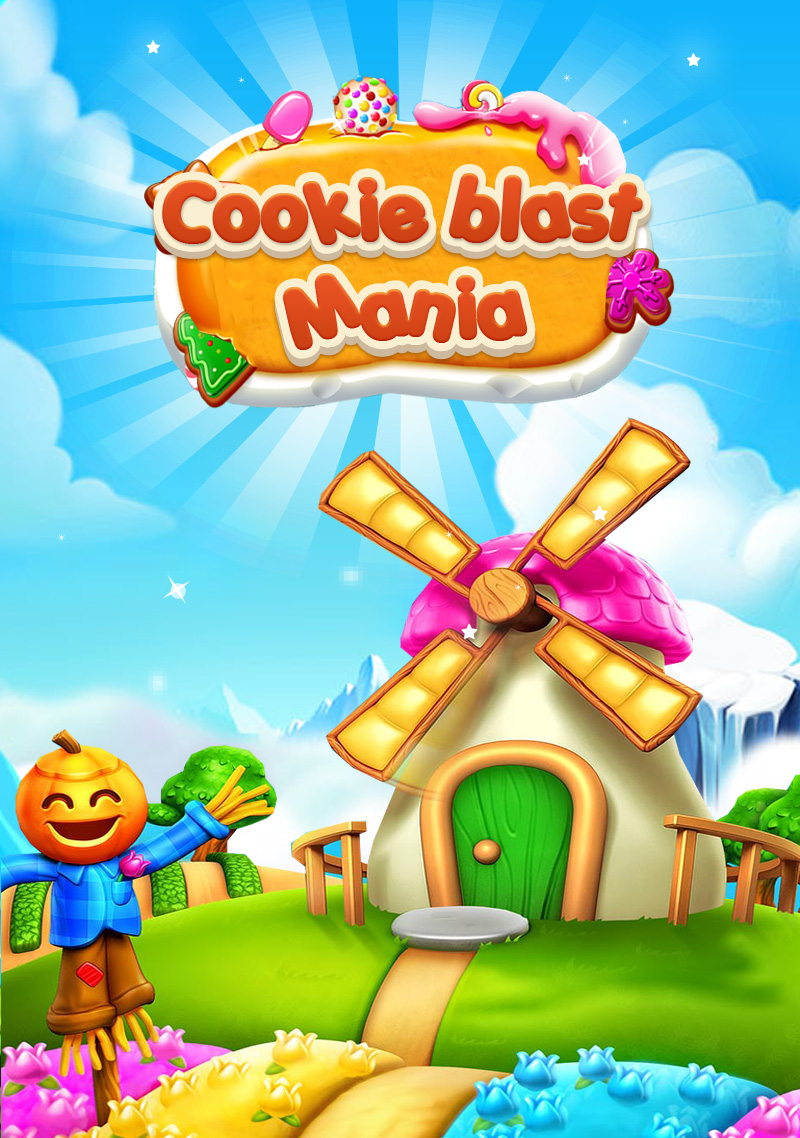 Detail Cookie Blast Mania Match 3 Template Nomer 3