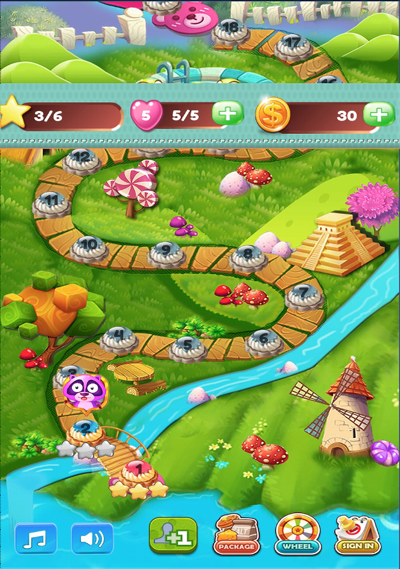 Detail Cookie Blast Mania Match 3 Template Nomer 8