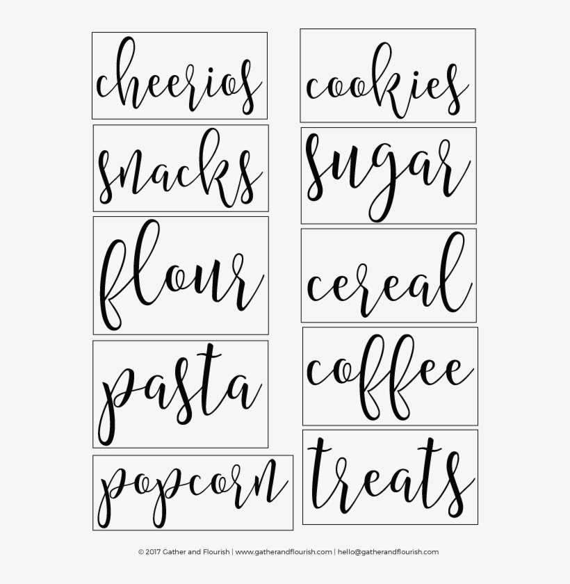 Detail Cookie Labels Template Nomer 17
