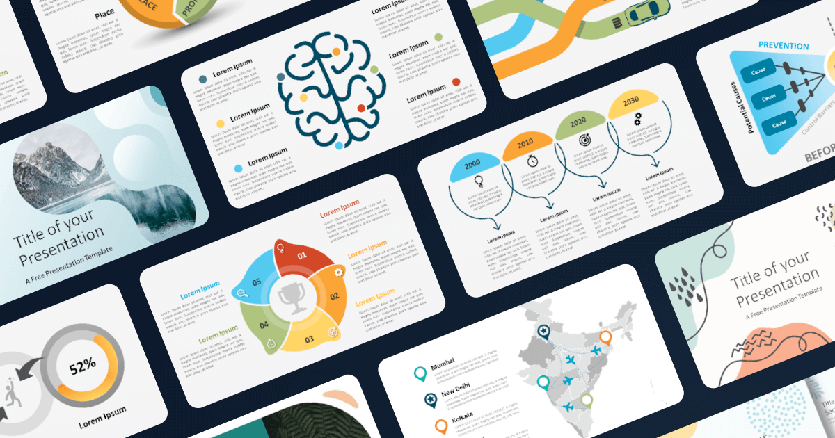 Detail Cool Template Powerpoint Free Nomer 19