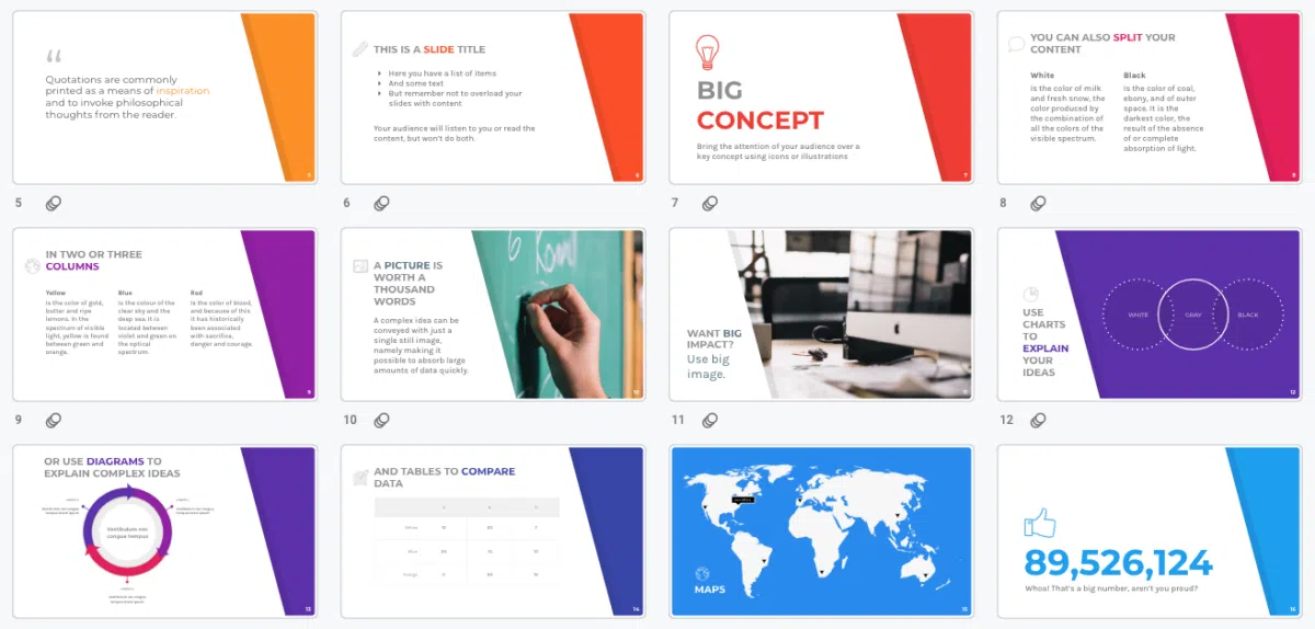 Detail Cool Template Powerpoint Free Nomer 20