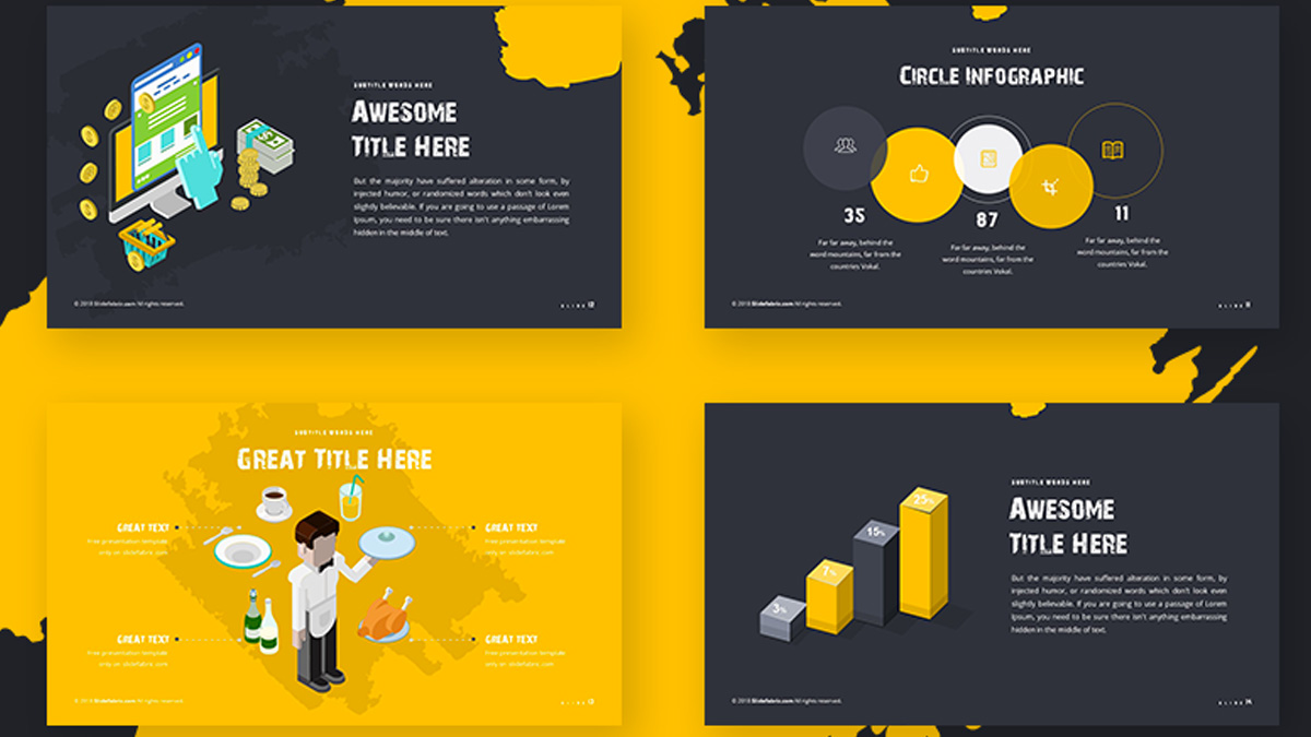 Detail Cool Template Powerpoint Free Nomer 4