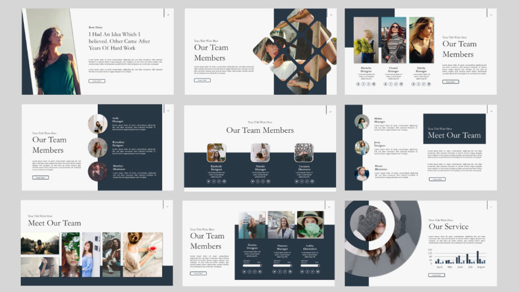 Detail Cool Template Powerpoint Free Nomer 9