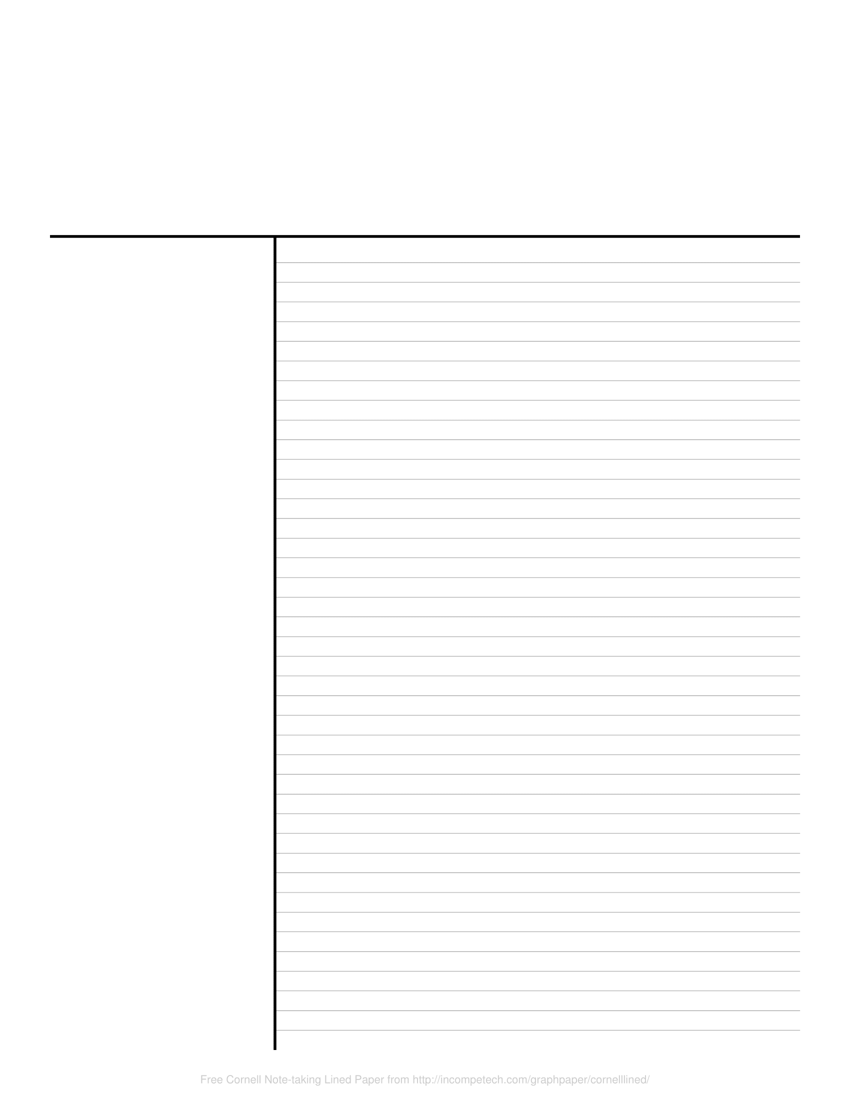 Detail Cornell Notebook Template Nomer 23