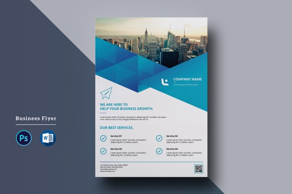 Detail Corporate Flyer Template Nomer 16