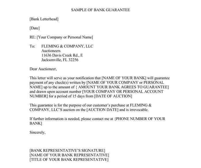 Detail Corporate Guarantee Template Nomer 14