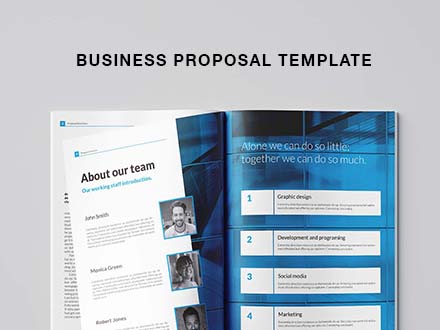 Detail Corporate Proposal Template Nomer 12