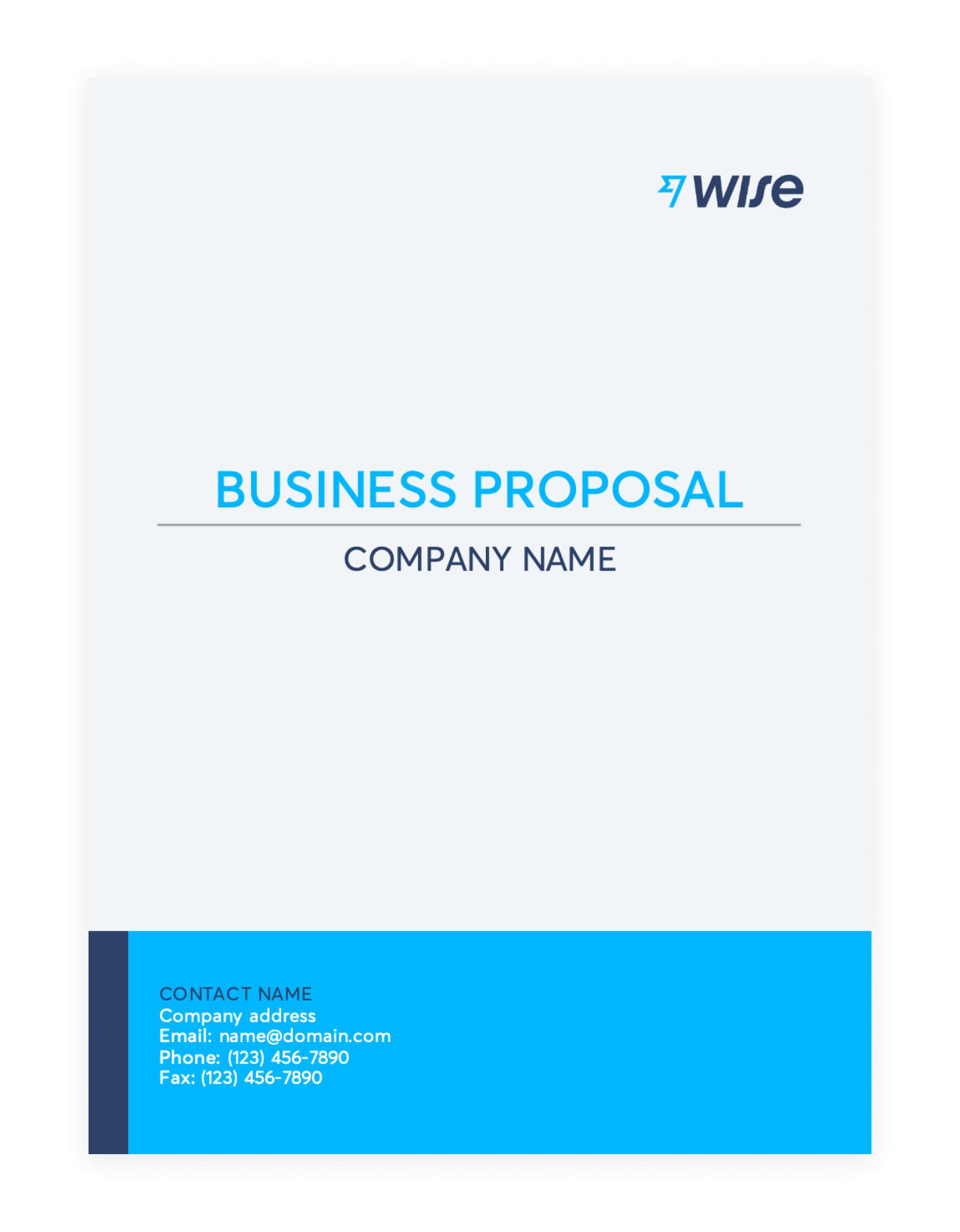 Detail Corporate Proposal Template Nomer 10