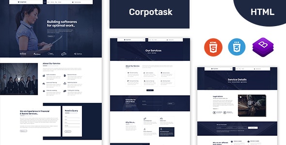 Detail Corporate Template Html Nomer 2